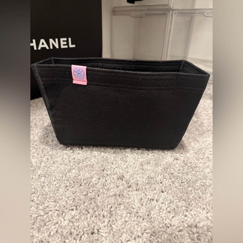 Black Chanel 25 Small Bag Organizer Insert from Bag & Sense